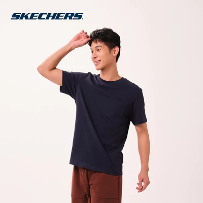 Áo Thun Tay Ngắn Nam Skechers Skechers Authentic Iconic Short Sleeve Tee - SL226M232-002Z