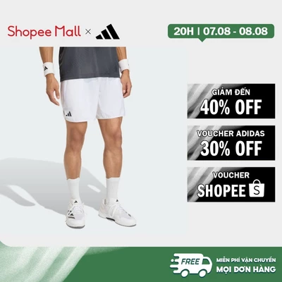 [Duy nhất 8.8 - VOUCHER 30%]adidas Quần vợt QUẦN SHORT GRAPHIC CLUB TENNIS CLIMACOOL Nam trắng JY9593