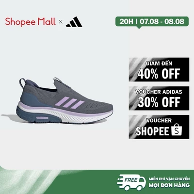 [Duy nhất 8.8 - VOUCHER 30%]adidas Phong cách sống Giày Cloudfoam Walk Lounger Nữ Xám JS1212