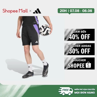 [Duy nhất 8.8 - VOUCHER 30%]adidas Bóng đá Quần Short Tập Luyện Tiro 24 Nam Đen JW4367
