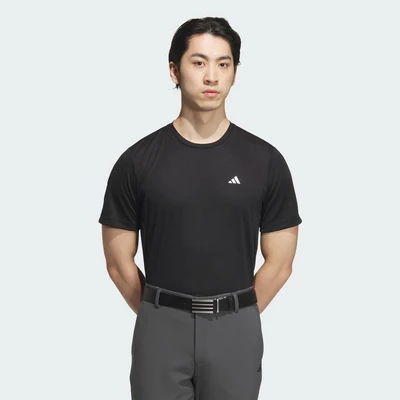 adidas Đánh gôn Áo Ngắn Tay Cổ Tròn AEROREADY Nam Đen JG1306