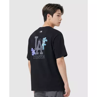 MLB - Áo thun unisex cổ tròn tay ngắn Big Logo_3ATSM1064-07BKS