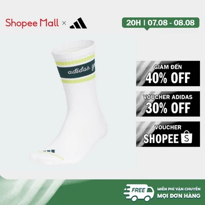 [Duy nhất 8.8 - VOUCHER 30%]adidas Đánh gôn Tất Cổ Cao Graphic Unisex trắng JM0233