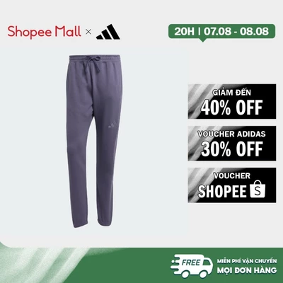 [Duy nhất 8.8 - VOUCHER 30%]adidas Phong cách sống Quần Ống Côn Regular Vải Thun Da Cá ALL SZN Nam Màu tím JX5127