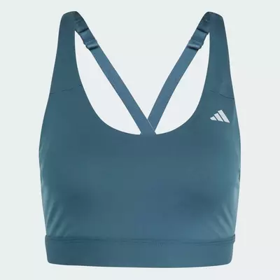 adidas Gym & Training Ultimateadidas Run Medium-Support Bra Women Turquoise IL2900