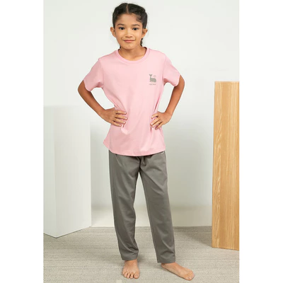 2 In 1 Knit Set Trẻ Em Skechers Home Wear 2 In 1 Knit Set - SL425K284-02PG