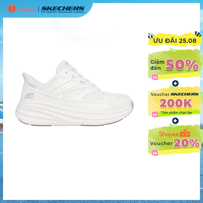 Giày Thể Thao Nam Skechers Slip-Ins BOBS Skillz Fully Stacked Thường Ngày - 118432-W Memory Foam
