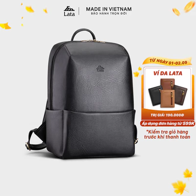 Balo Lata (Thời trang nam công sở cỡ lớn - Balo da BAL60)
