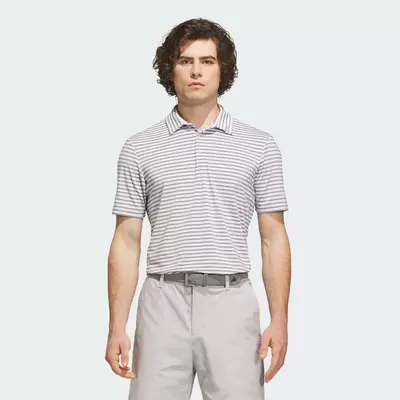 adidas Đánh gôn Áo Polo Kẻ Sọc Ultimate365 Nam Màu tím HZ6849