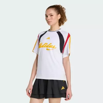 adidas Phong cách sống Áo Đấu House of Tiro Nữ trắng KB6128