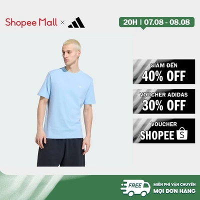 [Duy nhất 8.8 - VOUCHER 30%]adidas Phong cách sống ÁO THUN TREFOIL ESSENTIALS Nam Màu xanh da trời KT2470