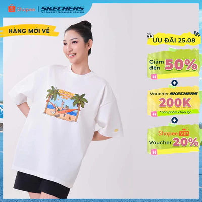 Áo Thun Tay Ngắn Unisex Skechers Skechers X Cloakwork Short Sleeve Tee - SL326U664-00QF