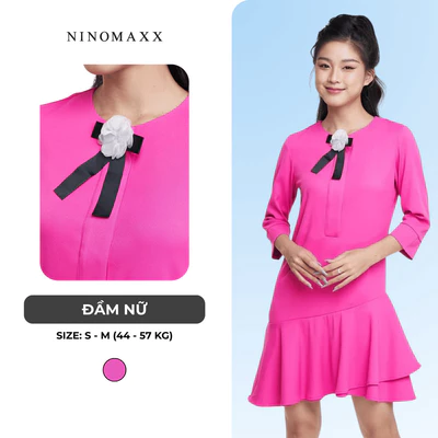 N&M Đầm nữ tay lửng đuôi xoè 1910272