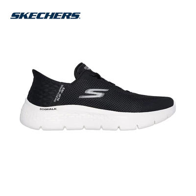 Giày Thể Thao Nữ Skechers Slip-ins GOwalk Flex Grand Entry Đi Bộ-124836-BKW Air-Cooled Memory Foam Online Sale