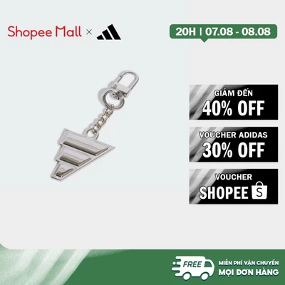 [Duy nhất 8.8 - VOUCHER 30%]adidas Phong cách sống Móc Khóa 3 Thanh Unisex Bạc KG9587