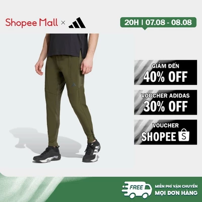 [Duy nhất 8.8 - VOUCHER 30%]adidas Gym & Training Quần Hybrid Designed for Training Nam màu xanh lá JX5691