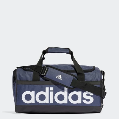 adidas Phong cách sống Túi Duffel Linear Essentials Cỡ Trung Unisex Màu xanh da trời HR5349