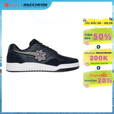 Giày Thể Thao Nam Skechers SKECHERS Street Koopa Vexx Chenille Doodle-183507-BKGY Air-Cooled MF Online Sale