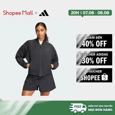 [Duy nhất 8.8 - VOUCHER 30%]adidas Lifestyle ADIDAS Z.N.E. WOVEN BOMBER Women Black KD8505