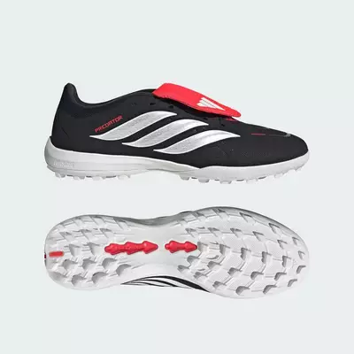adidas Bóng đá Giày Đá Bóng Sân Cỏ Nhân Tạo Lưỡi Gà Gập PREDATOR LEAGUE Unisex Đen JR5029