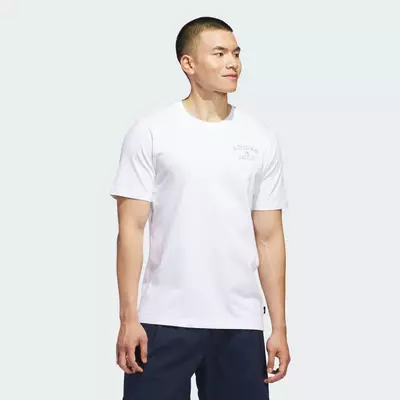 adidas Đánh gôn Áo Thun Graphic Golf Chip In Paradise Nam trắng KB2416