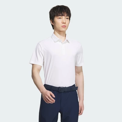 adidas Golf Short Sleeve Polo Shirt Men White JF0982