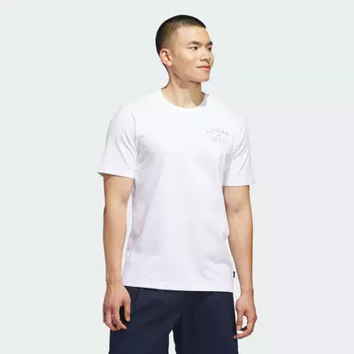 adidas Đánh gôn Áo Thun Graphic Golf Chip In Paradise Nam trắng KB2416
