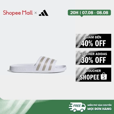 [Duy nhất 8.8 - VOUCHER 30%]adidas Bơi lội & Phong cách sống Dép quai ngang Adilette Aqua Unisex trắng EF1730