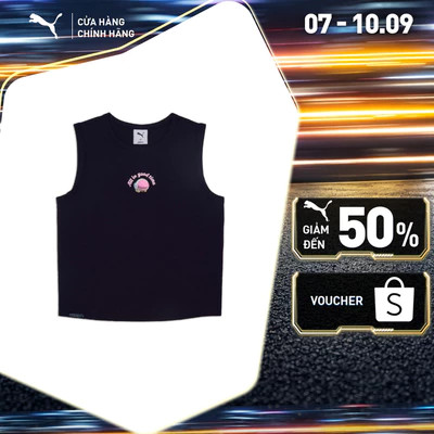 Áo Thun Thời Trang PUMA Nữ ALL IN GOOD TIME TANK W New Navy Màu Xanh