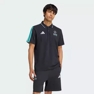 adidas Motorsport MERCEDES - AMG PETRONAS FORMULA 1 TEAM DNA POLO Shirt Men Black KE8165