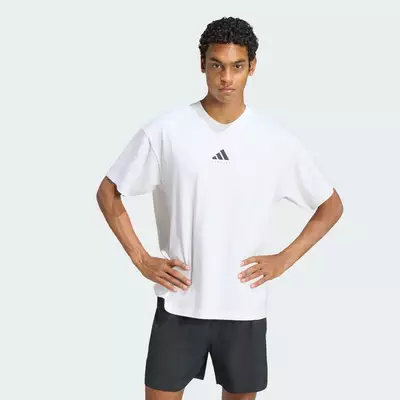 adidas Chạy ÁO THUN GRAPHIC RUNNING CATEGORY Unisex trắng KS2506