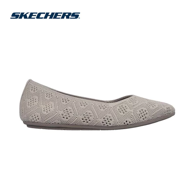 Giày Búp Bê Nữ Skechers Modern Comfort Cleo 2.0 Knitty Witty - 158673-TPE Air-Cooled Memory Foam