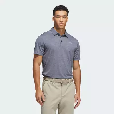 adidas Đánh gôn ÁO POLO PERFORMANCE HEATHER Nam Màu xanh da trời KG9134