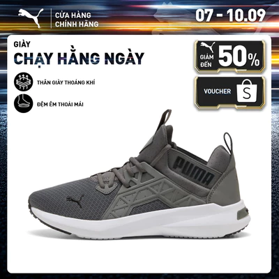 Giày Chạy Bộ PUMA Nam Softride Enzo NXT Cool Dark Gray-Black Màu Xám