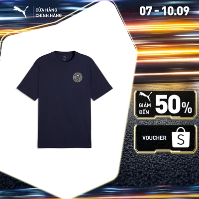 Áo Thun Thể Thao PUMA Nam GRAPHICS Badge Tee Navy Màu Xanh