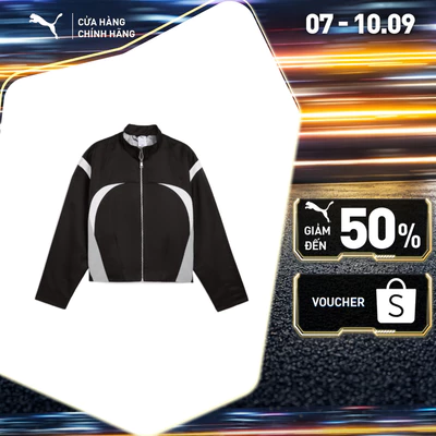 Áo Khoác Thời Trang PUMA Unisex NINE TO FIVE Jacket Black Màu Đen