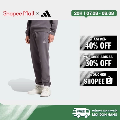 [Duy nhất 8.8 - VOUCHER 30%]adidas Lifestyle Trefoil Essentials Pants Men Grey JW3617