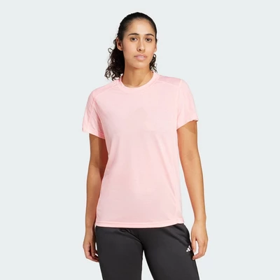 adidas Gym & Training Áo Thun Tập Luyện Big Performance Logo Train Essentials Nữ Hồng IX0994