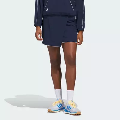 adidas Đánh gôn QUẦN GIẢ VÁY VẢI SỌC NHĂN ULTIMATE365 Nữ Màu xanh da trời KE3667