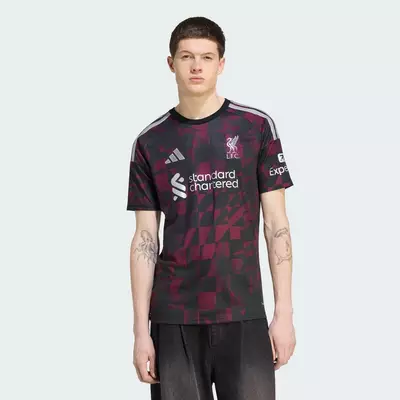 adidas Bóng đá Áo Đấu Thứ Ba Liverpool FC 26/27 Nam Đen KA6855