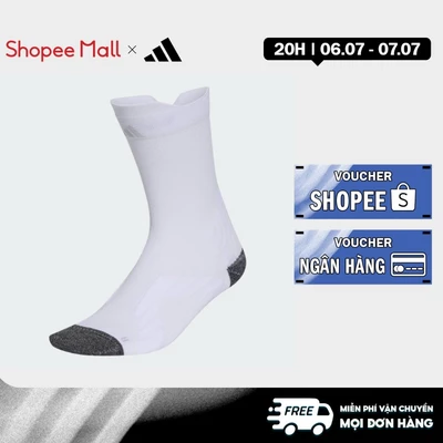 adidas Chạy TẤT CỔ CAO RUNNING COMFY Unisex trắng KR8970