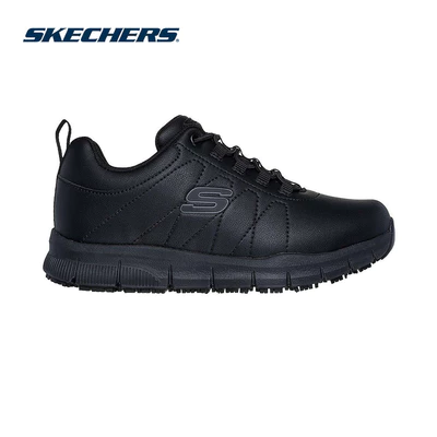 Giày Thể Thao Nữ Skechers Work Nampa Beja Bảo Hộ Lao Động-108214-BLK Memory Foam
