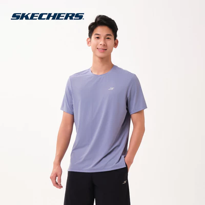 Áo Thun Tay Ngắn Nam Skechers Walking Performance Short Sleeve Tee - SP126M102-04VV