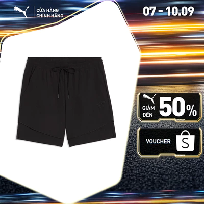 Quần Đùi Thời Trang PUMA Nam KING Shorts Black Màu Đen