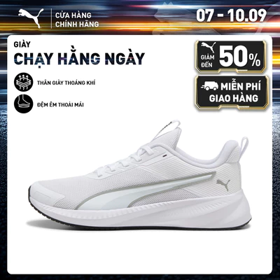 Giày Chạy Bộ PUMA Unisex Flyer Lite 4 White Màu Trắng