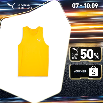 Áo Thun Chạy Bộ PUMA Nam RUN CLOUDSPUN TANK Sun Stream Màu Cam