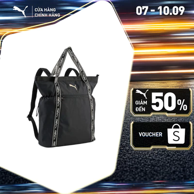 Balo Thể Thao PUMA Unisex CAT Tote Backpack_MFO Black Màu Đen