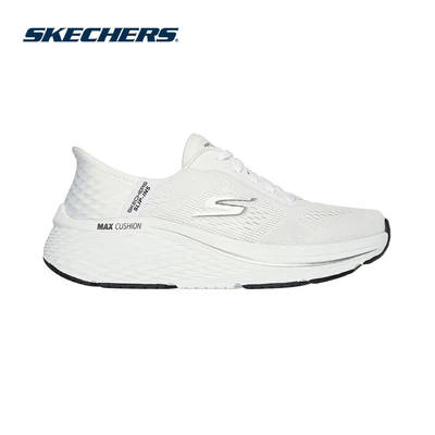 Giày Thể Thao Nữ Skechers Slip-ins Max Cushioning Elite 2.0 Vanish - 129606-WBK Air-Cooled Memory Foam