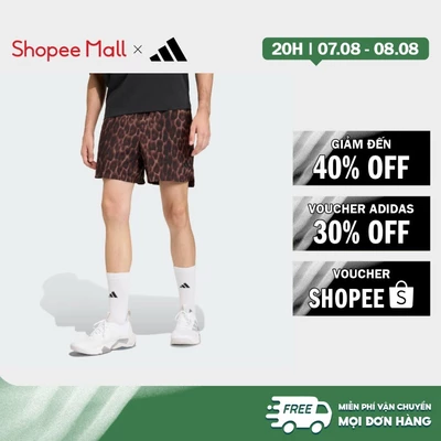 [Duy nhất 8.8 - VOUCHER 30%]adidas Gym & Training Quần Short D4T PrimeLift Aop Nam nâu KF0954