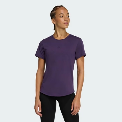 adidas Gym & Training Áo Thun Yoga Essentials Nữ Màu tím JM4484